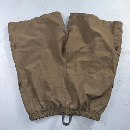 Nike ACG Shorts Mens Medium Beige Nylon Trail Hiking Outdoor Belted Vintage 90s