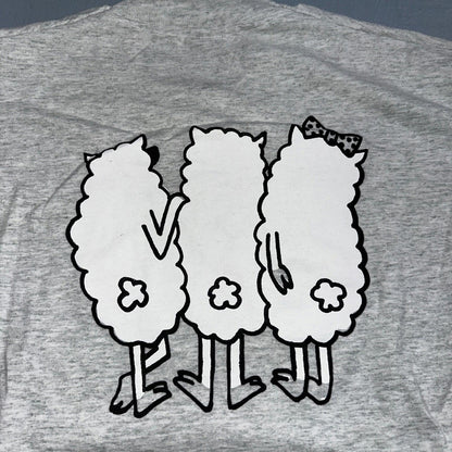 Church Sheep Funny Cute VTG T Shirt Alliance North Side Jesus Christ Love Music