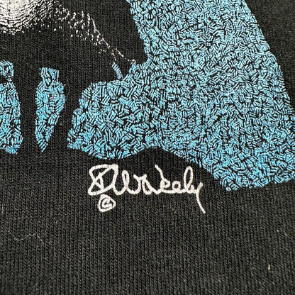 Art Geese Duck 90s VTG T Shirt Debby Neely Charles Perdew October Moon Reflect