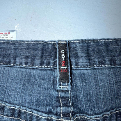 Ariat M4 FR Jeans Mens Blue Flame Resistant Cat 2 Relaxed Boot Cut 42x30 Denim