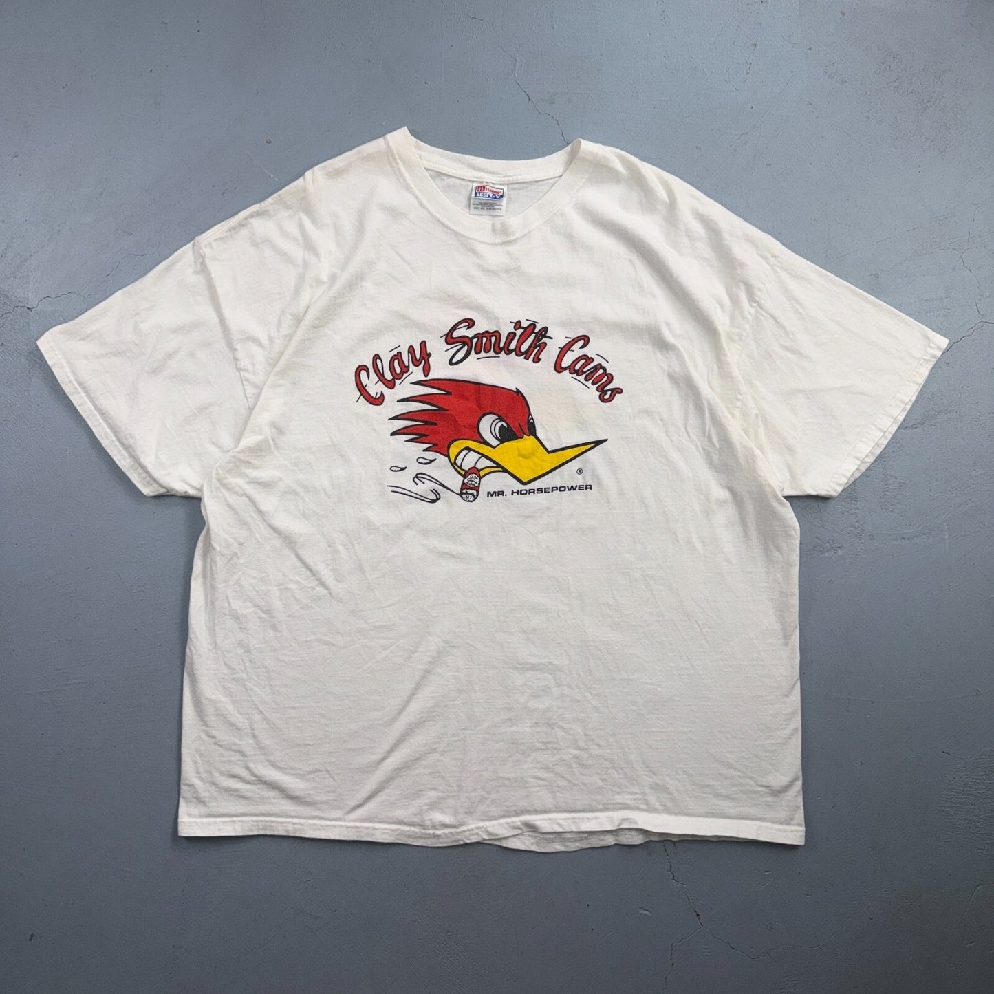 VTG Clay Smith Cams Mr Horsepower T Shirt Hot Rod Racing Graphic Tee Thrashed
