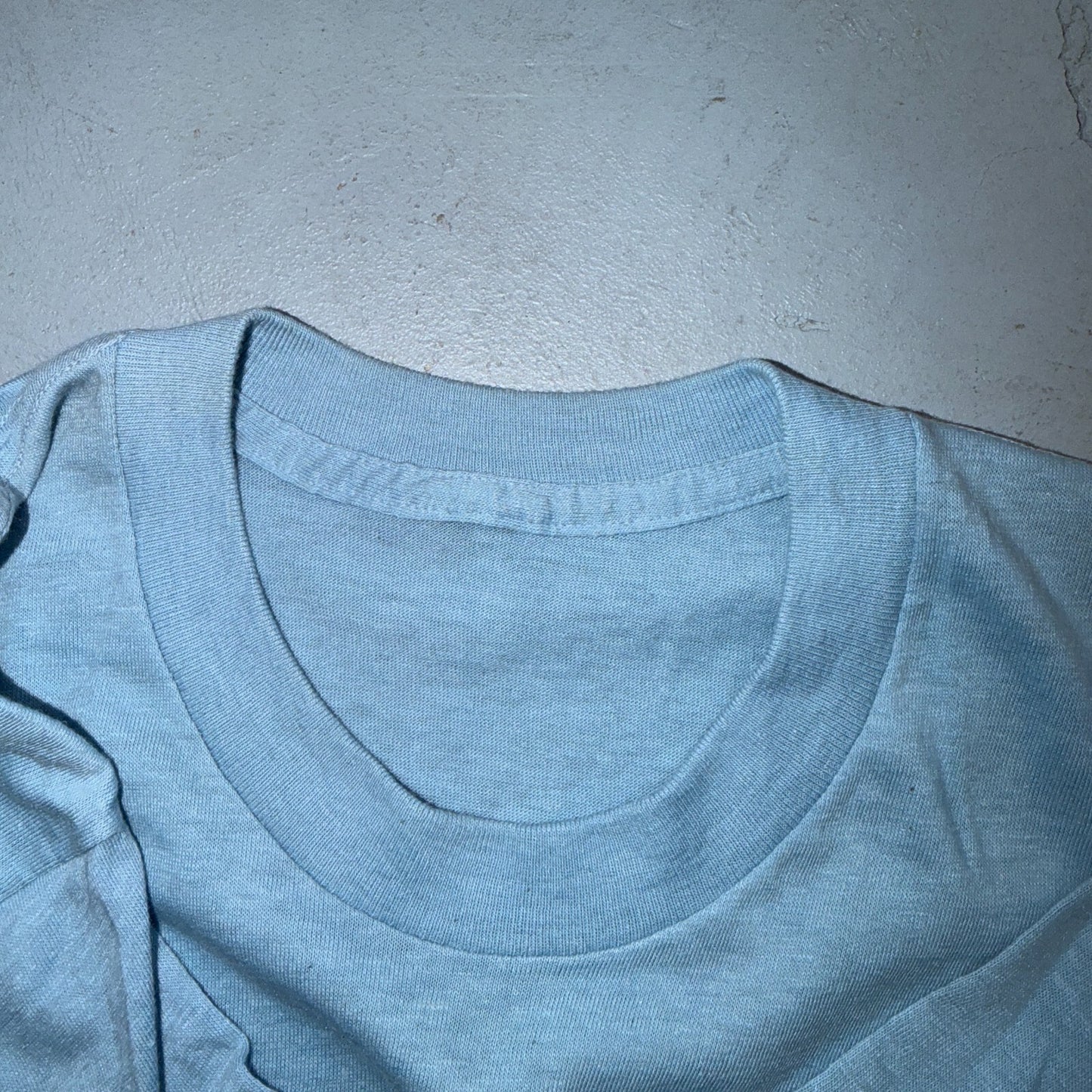 VTG Mensa Is Yours Big Enough? T Shirt Funny Graphic Blue Single Stitch 80s Text