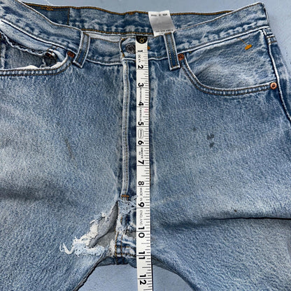 Levis 501 Vintage Y2K XX Straight Leg Jeans 33x36 Light Wash 2000s Act 31x32