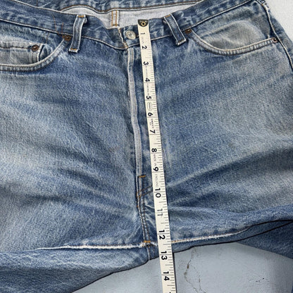 Levis 501 Vintage 80s Redline Selvedge USA XX Jeans Light Wash 38x40 Act 36x29