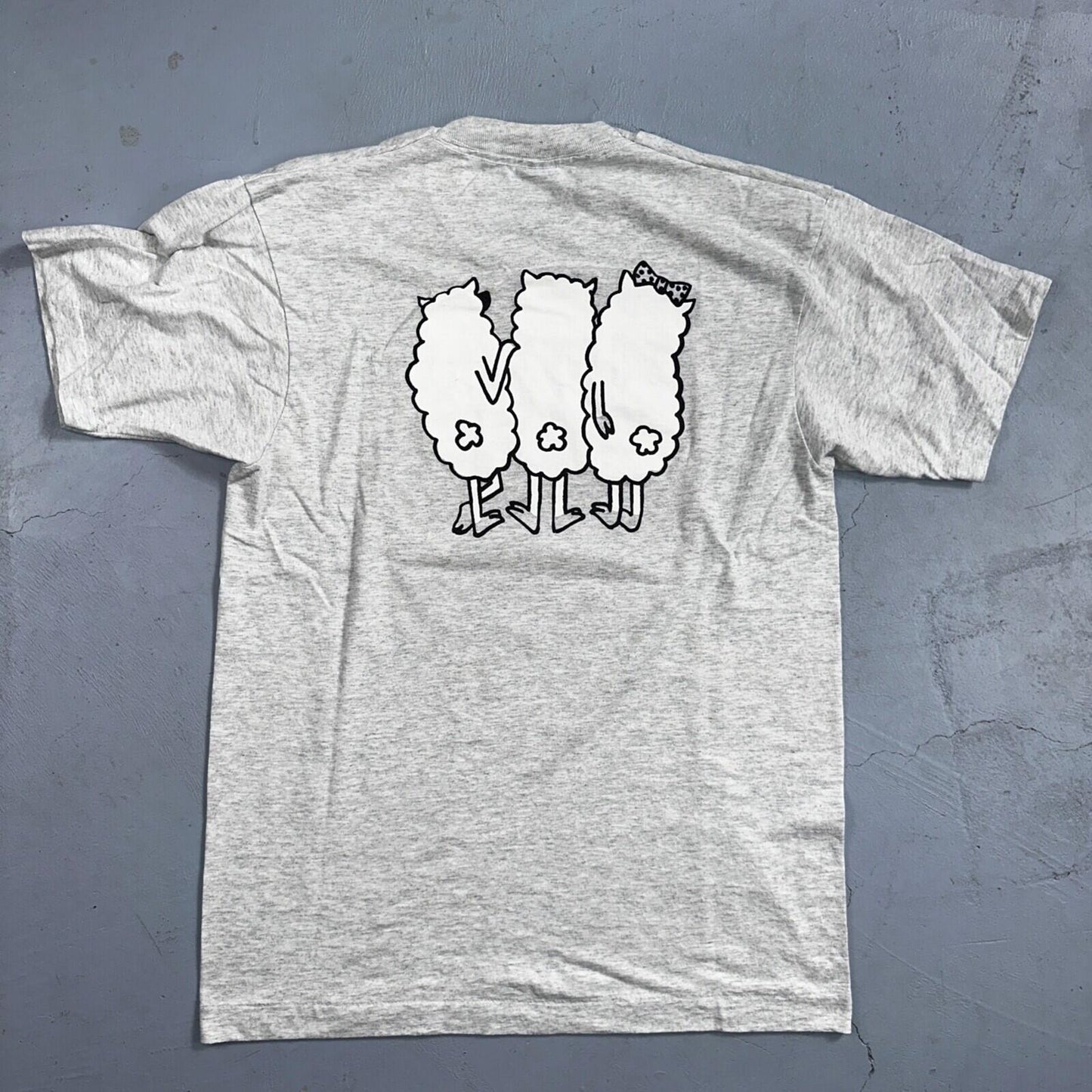 Church Sheep Funny Cute VTG T Shirt Alliance North Side Jesus Christ Love Music
