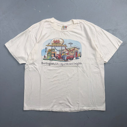 Gas Weenies 90s VTG T Shirt Burlington Truck Stop Funny Graphic Studio 4 East