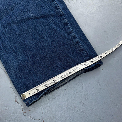 Levis 501 Vintage 90s Y2K XX Straight Leg Jeans Blue Med Wash 42x32 Act 40x29