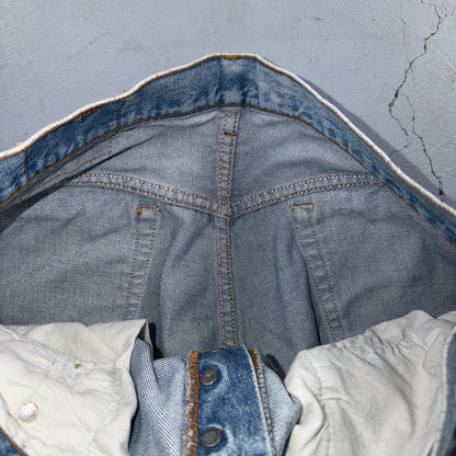 Levis 501 Vintage 80s Redline Selvedge USA XX Jeans Light Wash Act 33x32