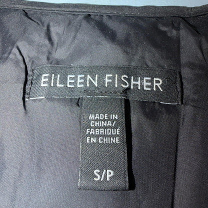 Eileen Fisher Weather Resistant Nylon Puff Quilted Vest Women's Size Small