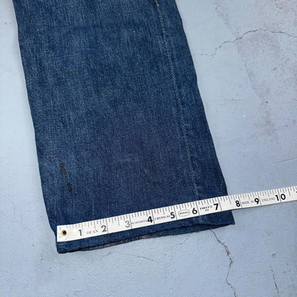 Levis 701 Big E Vintage 50s Redline Hidden Rivets USA 1950s Jeans 501 Act 26x29