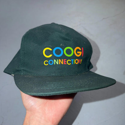 Coogi Connections VTG Hat Baseball Cap Snapback 90s Spotlight Japan Rare Green