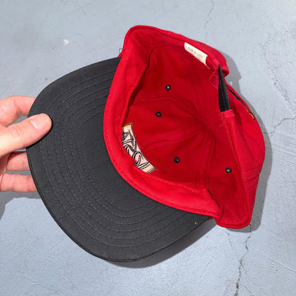 Josta Coca Cola Red Baseball Hat Strapback USA Rare Vintage Trucker