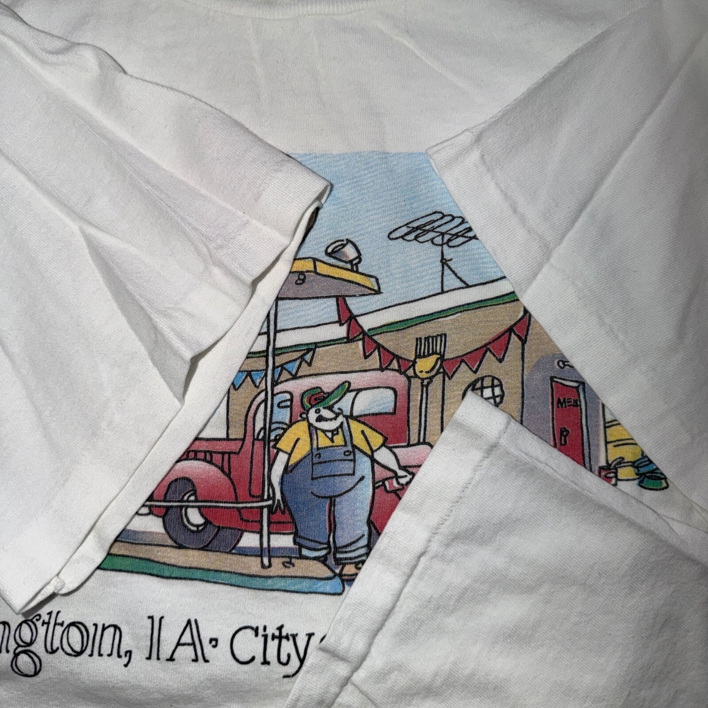 Gas Weenies 90s VTG T Shirt Burlington Truck Stop Funny Graphic Studio 4 East