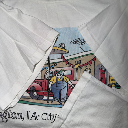 Gas Weenies 90s VTG T Shirt Burlington Truck Stop Funny Graphic Studio 4 East