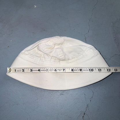 Vintage US NAVY USN DIXIE CUPN HAT CAP White Basic 1970s 70s 80s