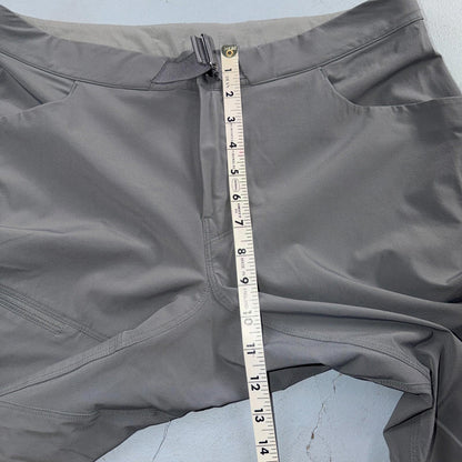 Arcteryx Performance Lefroy Pants 36 Pockets Lightweight Nylon Hiking Gamma Grey