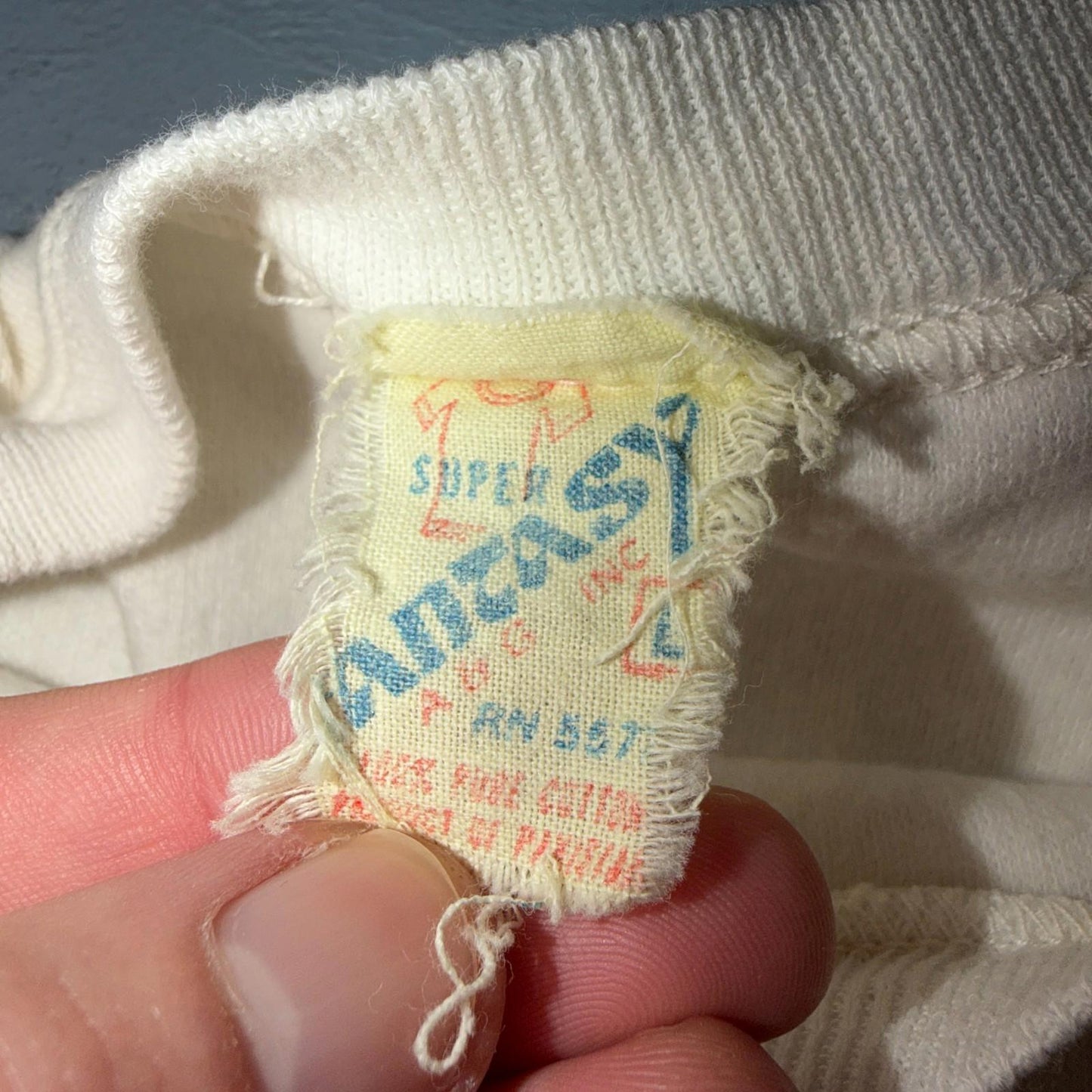 VTG 80s Coca Cola Crewneck Sweatshirt Catch Wave Soda Made USA 20x20 1980s
