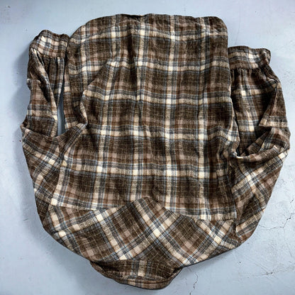Pendleton VTG High Grade Western Wear Pearl Snap Wool Plaid Shirt Sz L Plaid 70s