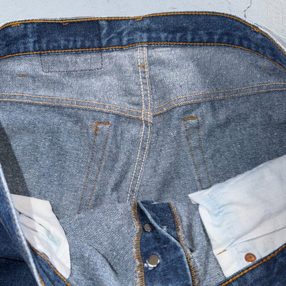 Levis 501 Vintage 80s USA XX Straight Leg Jeans Blue Med Wash 40x32 Act 39x29