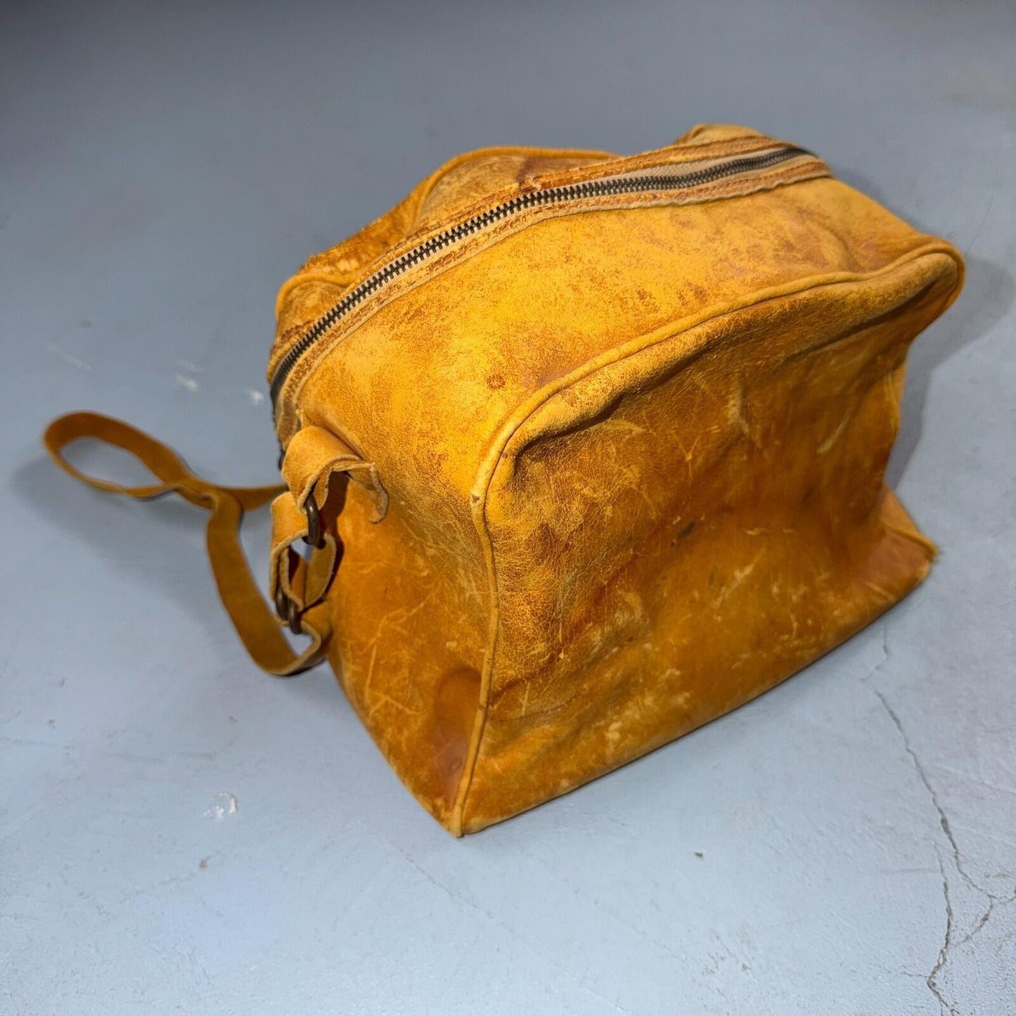 VTG 1940s Vogue California Suede Bag Purse Leather Rockabilly 40s 50s Western
