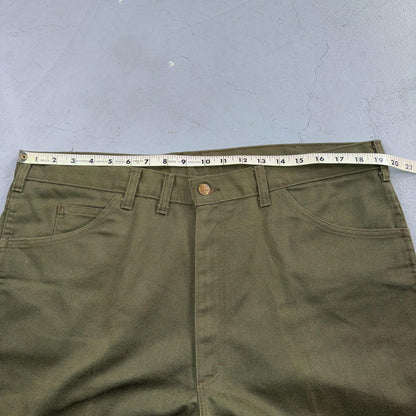 Vintage Osh Kosh Bgosh Pants Mens 40 (38x28) Green Union Made Sanforized 70s