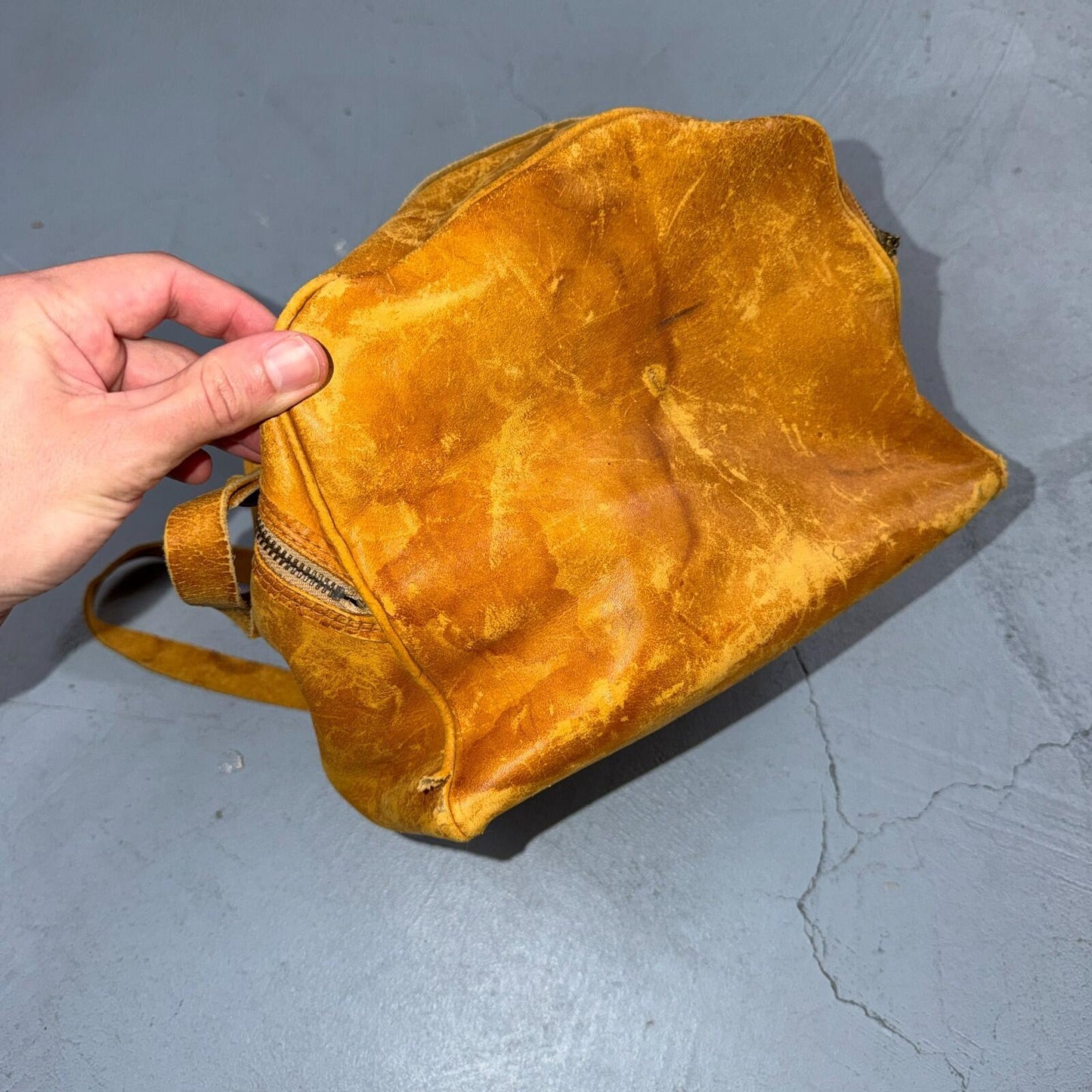 VTG 1940s Vogue California Suede Bag Purse Leather Rockabilly 40s 50s Western