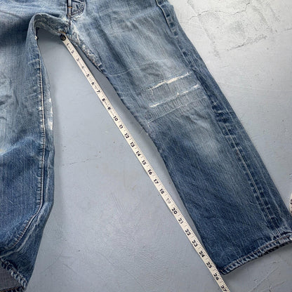 Levis 501 Vintage 70s SS Redline Selvedge USA Jeans Light Wash XX Act 31x26