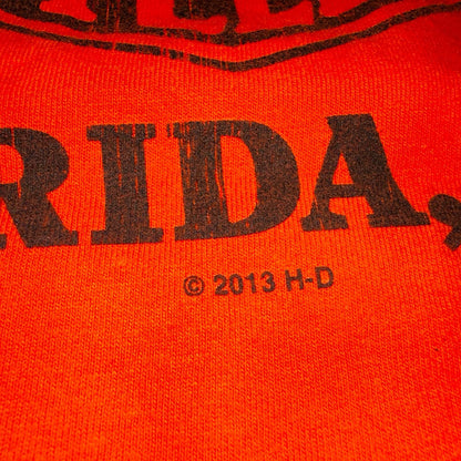 Harley Davidson Orlando Florida VTG T Shirt Motorcycle Bike Graphic Y2K Ride