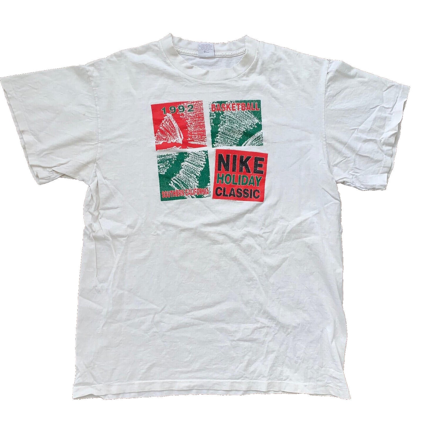 Nike Vintage T Shirt Mens Jordan Holiday Classics Christmas Employee RARE 90s