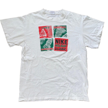 Nike Vintage T Shirt Mens Jordan Holiday Classics Christmas Employee RARE 90s