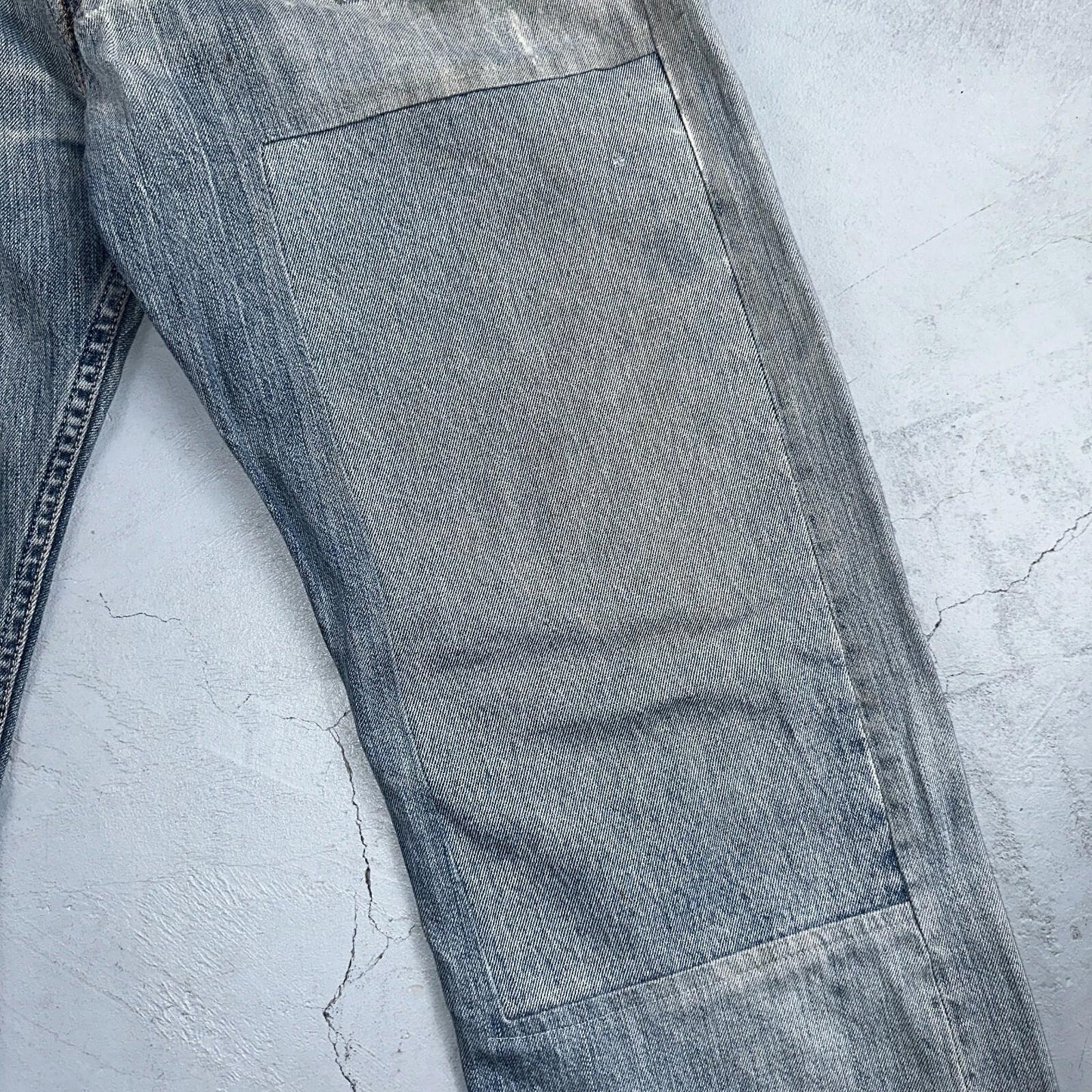 Levis 501 Vintage Y2K XX Straight Leg Jeans Blue Light Wash 38x34 Act 38x32