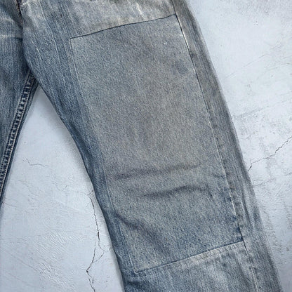 Levis 501 Vintage Y2K XX Straight Leg Jeans Blue Light Wash 38x34 Act 38x32