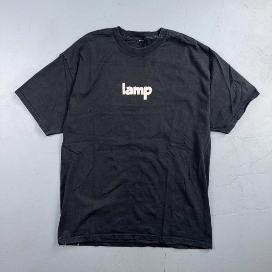 James Gang LAMP Y2K RARE Tour Shirt Men’s M Black Concert T-Shirt Music Band