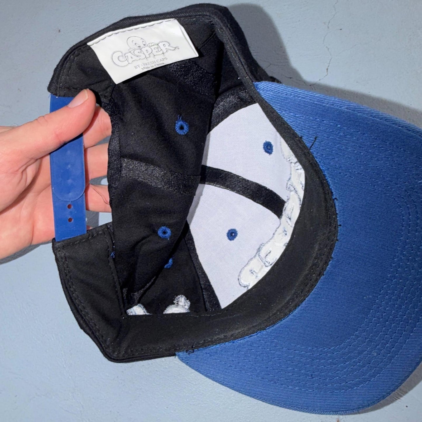 Vintage Casper The Ghost Hat 1995 One Size Fits All SnapBack White Hat