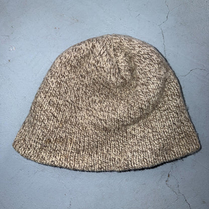 VTG 70s 80s Wool Knit Winter Beanie Hat OSFM Rockabilly Warm Penthouse Knits