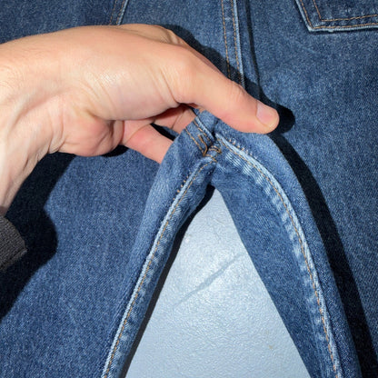 Levis 501 Vintage 80s USA XX Straight Leg Jeans Blue Med Wash 40x32 Act 39x29