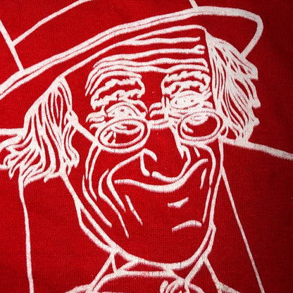 Ebenezer Scrooge 1980s VTG T Shirt 80s Red Movie Promo Money Graphic Christmas