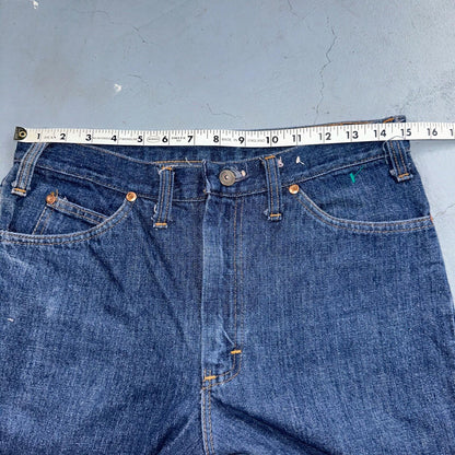 1970s VTG Workwear Denim Jeans Size 30x29 70s Rockabilly 501 High Rise Talon