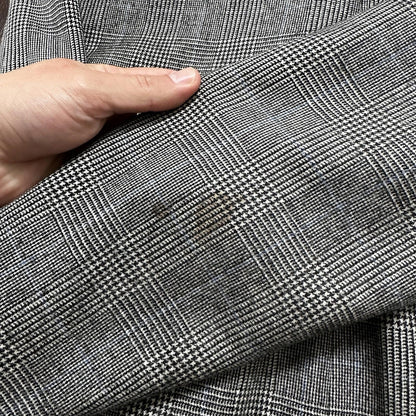 1970s 1980s Gray Oregon Wool Sport Jacket VTG Mens Suit 44 34x32 Rockabilly
