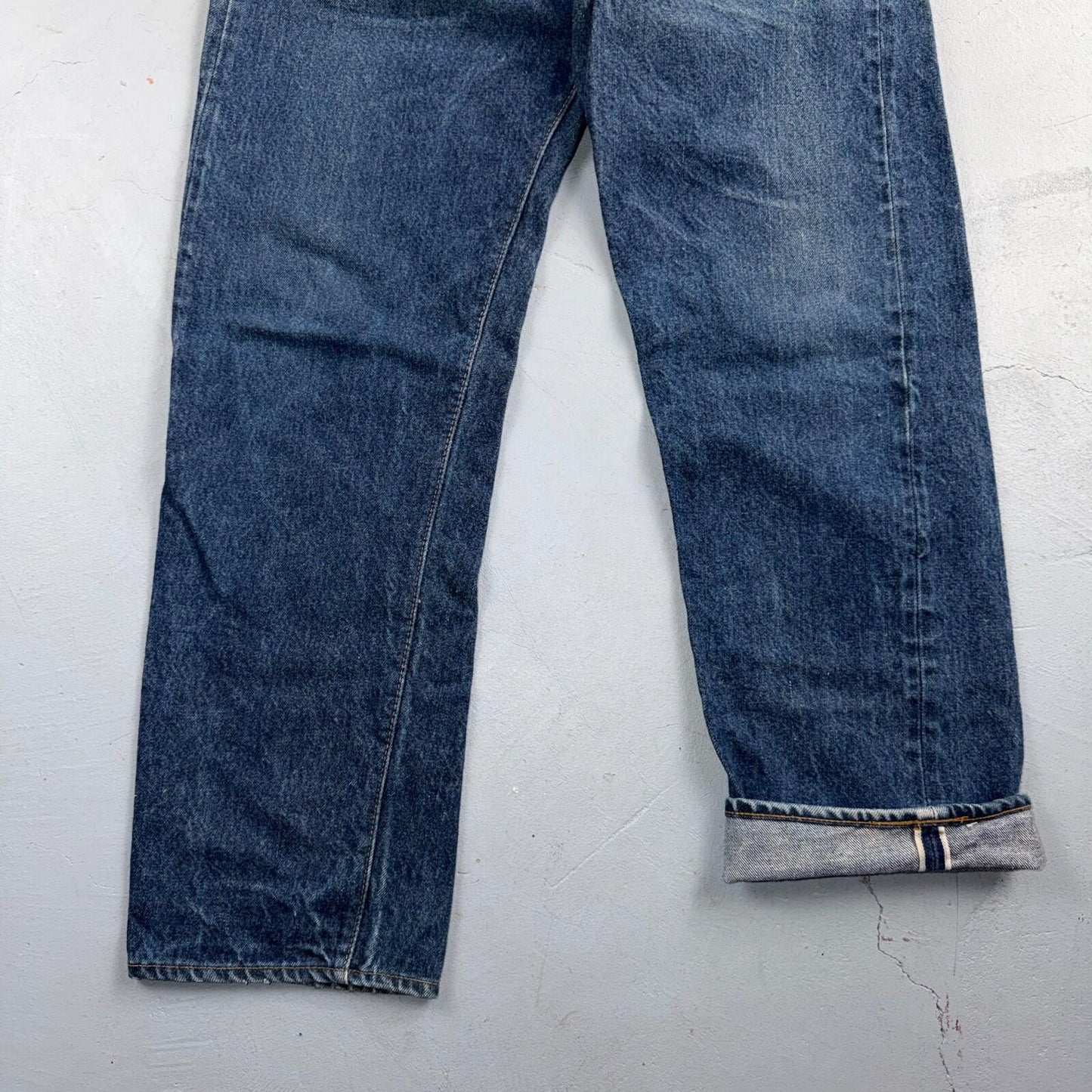 Levis 501 Vintage 80s Redline Selvedge USA XX Jeans Dark Wash 33x31 Act 31x27
