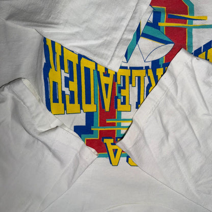 UCA Cheerleader Athlete VTG T Shirt Y2K 2000s College Spirit Football Promo
