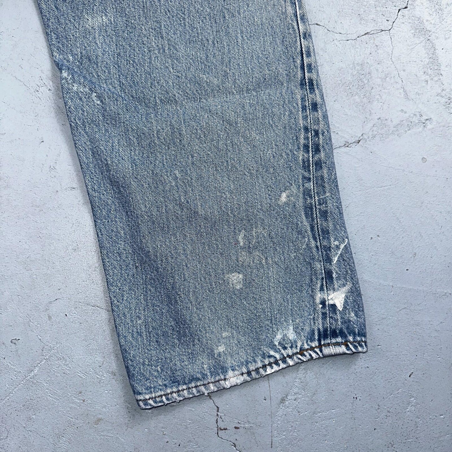 Levis 501 Vintage 80s Redline Selvedge USA XX Jeans Light Wash 40x33 Act 38x30