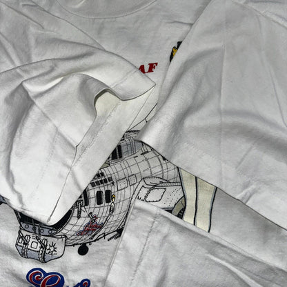 Vintage Arizona Wing Caf Ghost Squadron Sentimental Journey T-Shirt Size XL