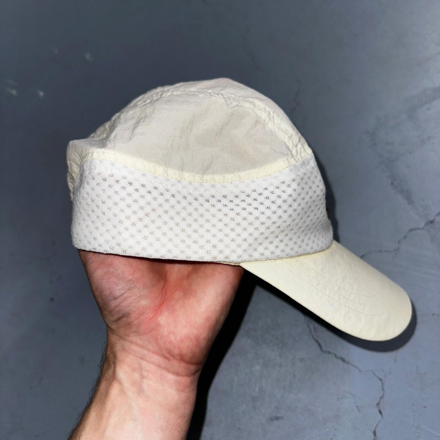 Nike Vintage Hat Cap Strap Back Swoosh Mesh Panel Tailwind Mens 90s Air Max