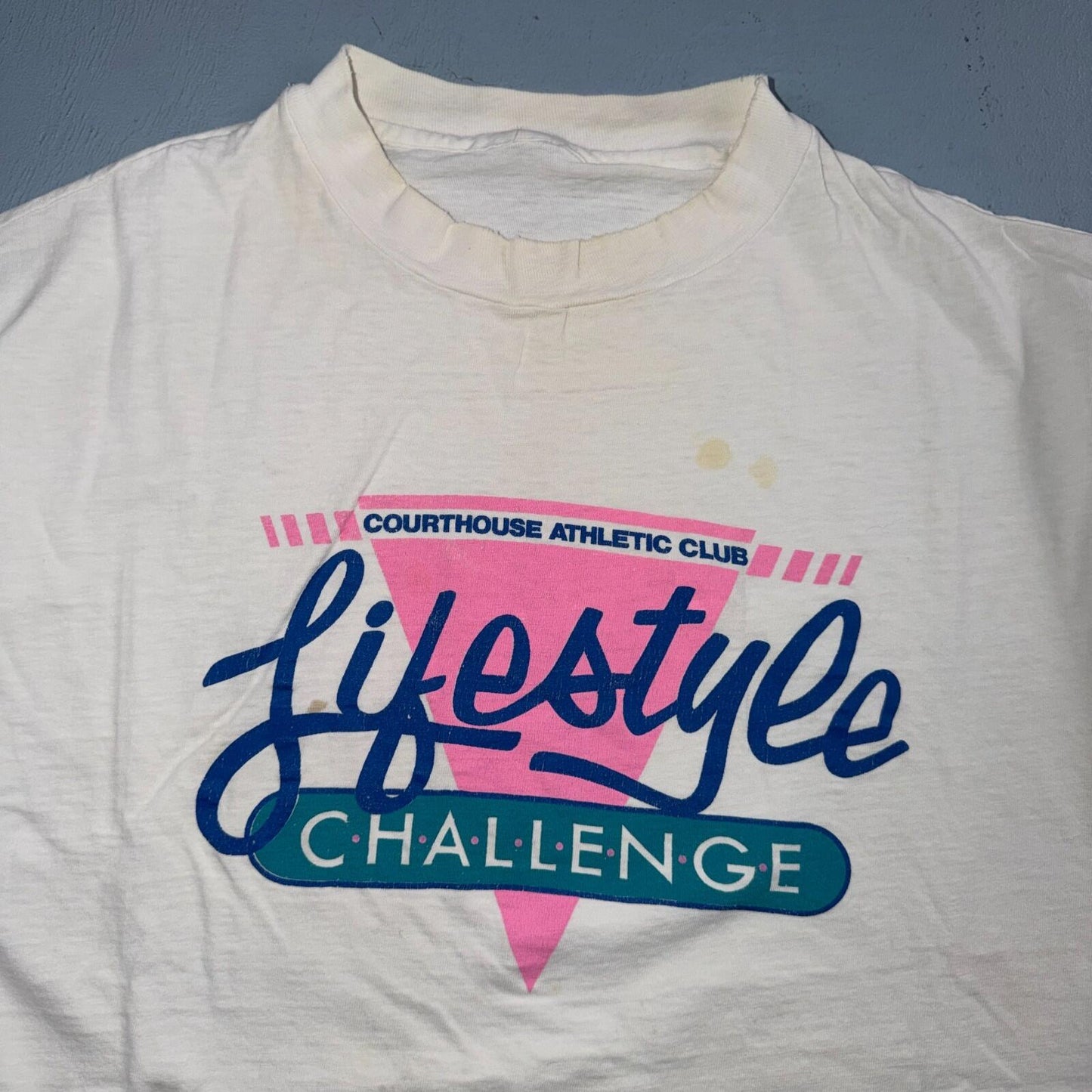 Courthouse Athletic Life Style VTG Single Stitch T Shirt 90s PDX Gym Portland