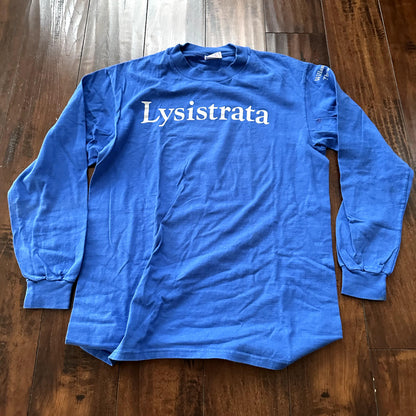Humor Vintage T Shirt Willamette University Salem Oregon Theatre Lysistrata Rap