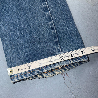 Levis 501 Vintage 70s SS Redline Selvedge USA XX Jeans Light Wash Act 31x28 Used