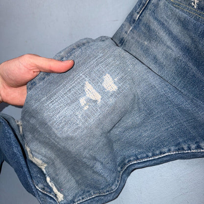 Levis 501 Big E Vintage 60s Redline Selvedge USA XX 1960s Jeans 66 Act 27x29