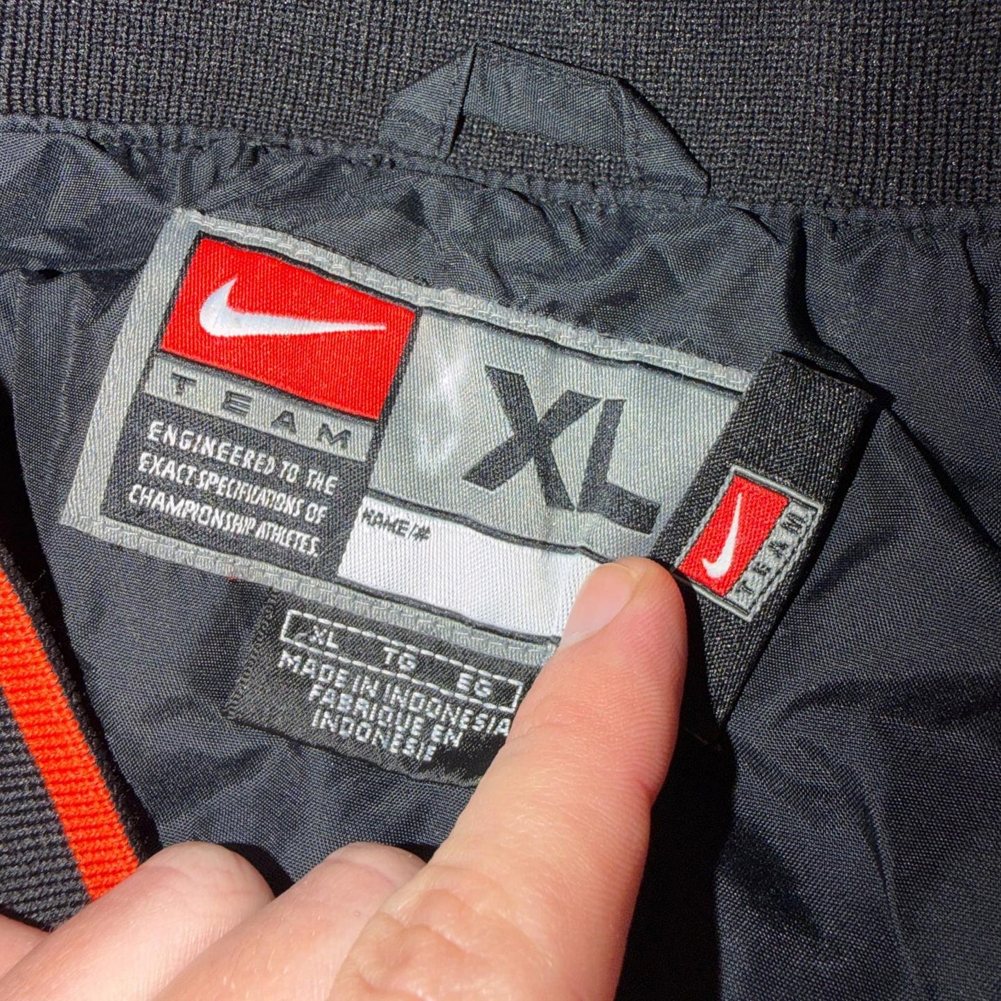 Nike VTG Oregon State University OSU Beavers Team Warm Up Jacket Center Swoosh