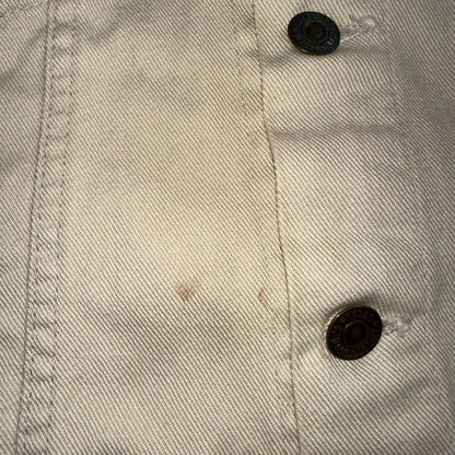 Levis VTG Trucker Jacket 557 Big E Type 3 1960s 60s 70518 1022 White Denim 2